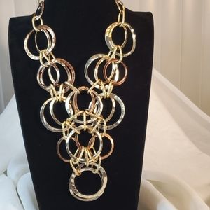 🌟FAUX GOLD ULTIMATE STATEMENT NECKLACE 16"🌟
